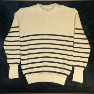 Heimat Textil Rundhals Crewneck Sweater Signal Cream Black Size 2XL 56 Germany